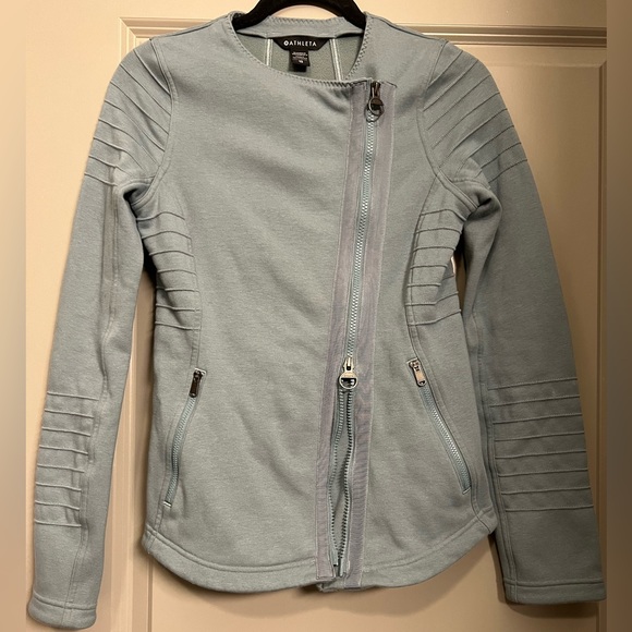 EUC Athleta Moto Jacket Size XS - Picture 8 of 10